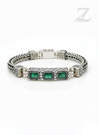 Emerald Heritage Bracelet - Zarkaar