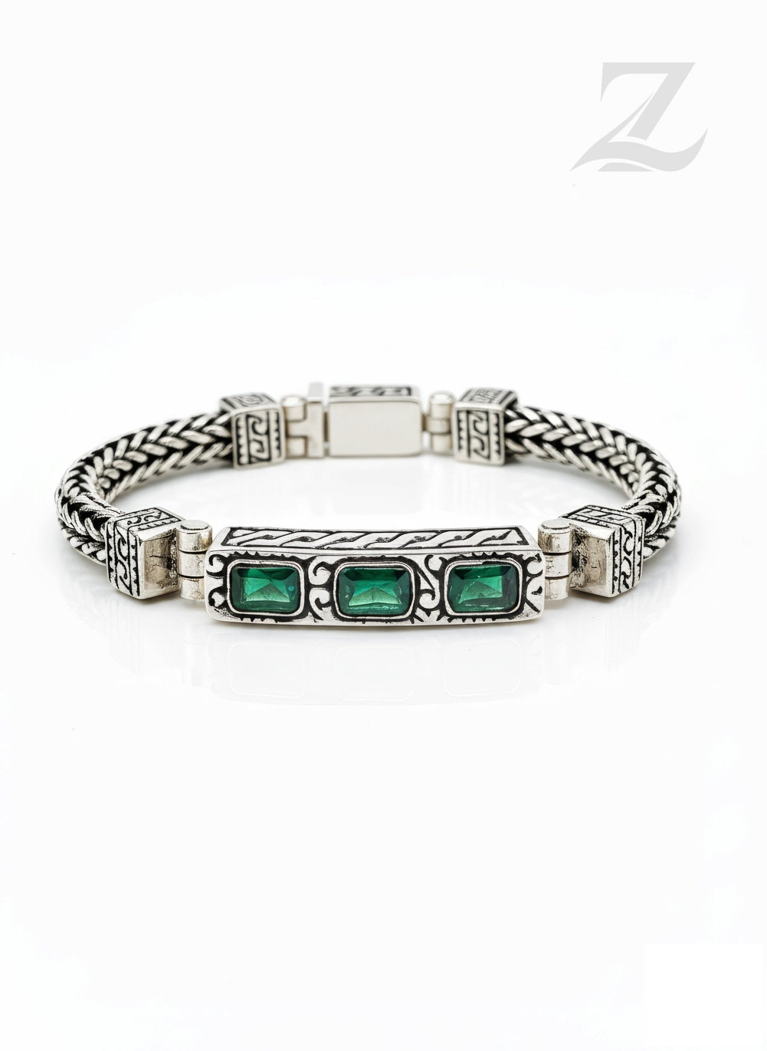 Emerald Heritage Bracelet - Zarkaar