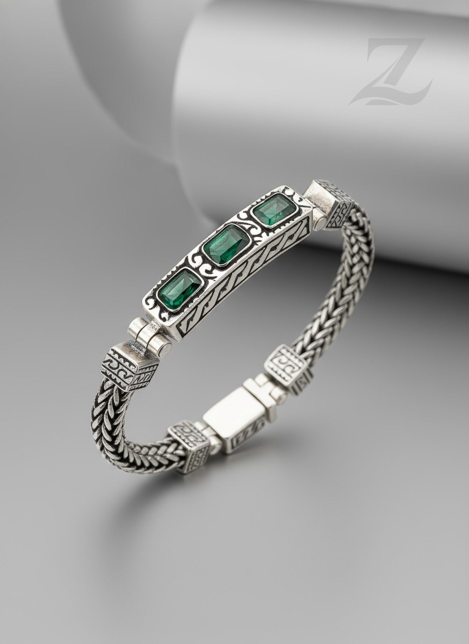 Emerald Heritage Bracelet - Zarkaar