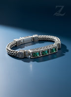 Emerald Heritage Bracelet - Zarkaar