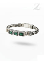 Emerald Heritage Bracelet - Zarkaar