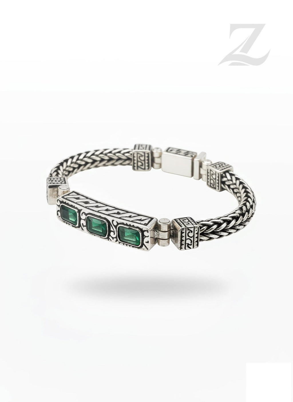 Emerald Heritage Bracelet - Zarkaar