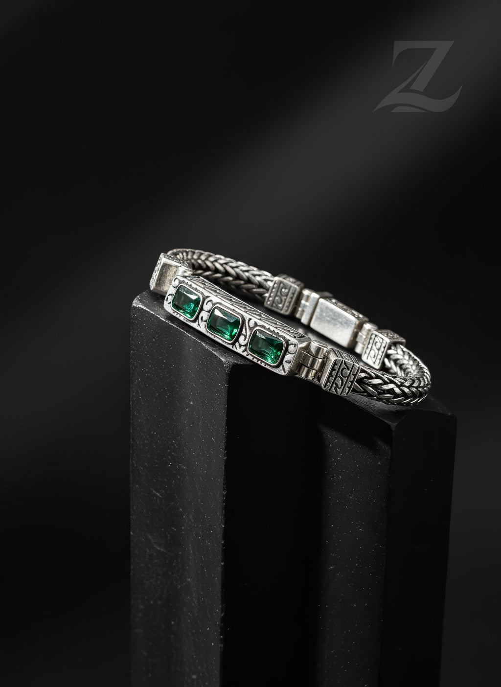 Emerald Heritage Bracelet - Zarkaar