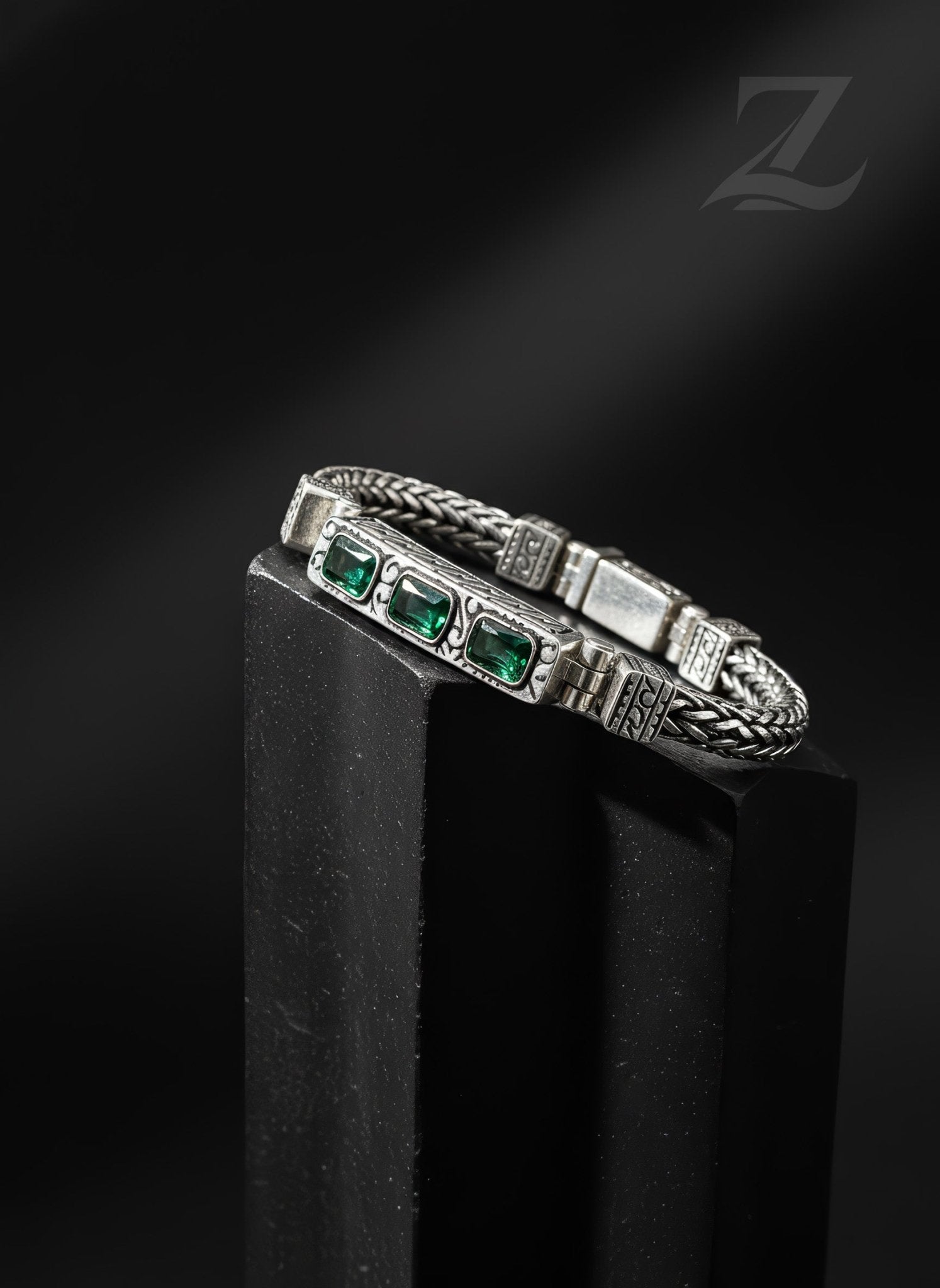 Emerald Heritage Bracelet - Zarkaar