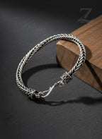 Imperial Twist Foxtail Bracelet - Zarkaar