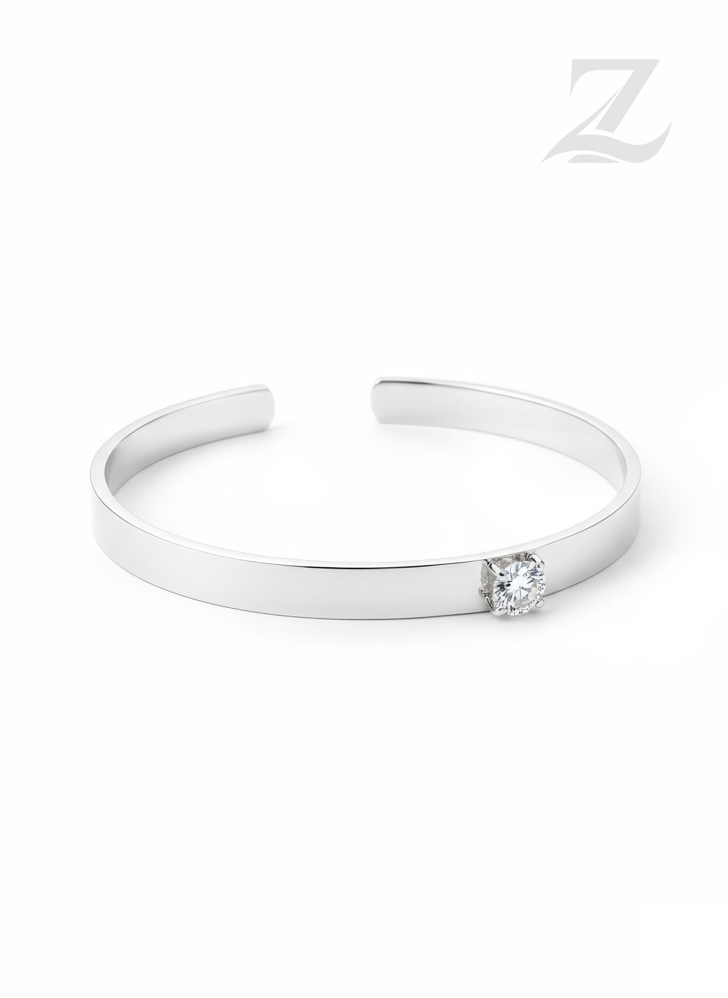 Solitaire Radiance Cuff - Zarkaar